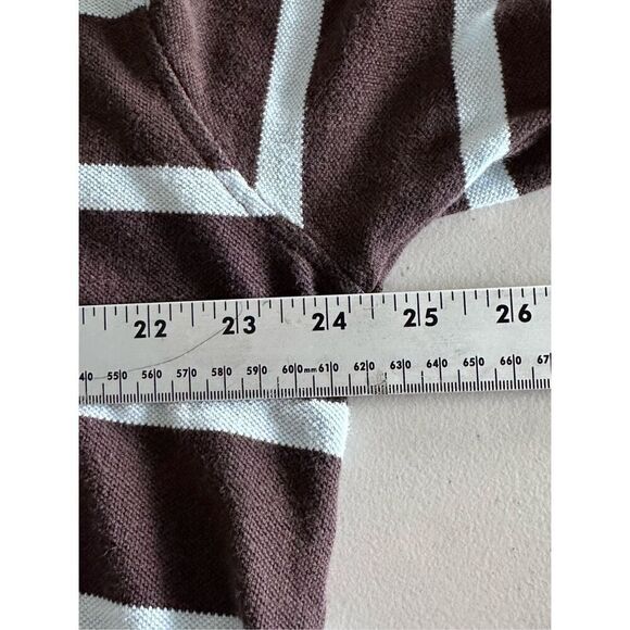 Y2K Crest by Tommy Hilfiger SS Polo Shirt Men’s XL Brown Blue Preppy - Picture 7 of 8